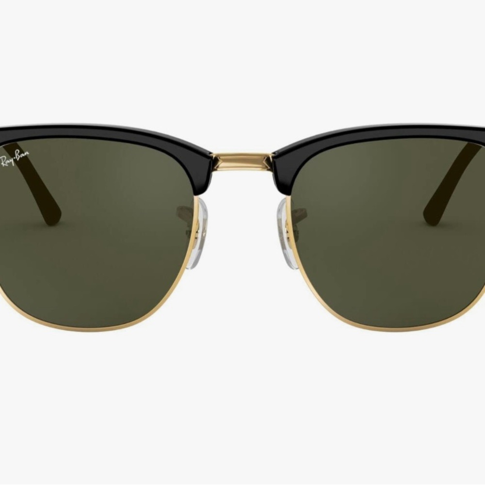Ray-Ban Black and Gold Classic Sunglasses BRAND NEW